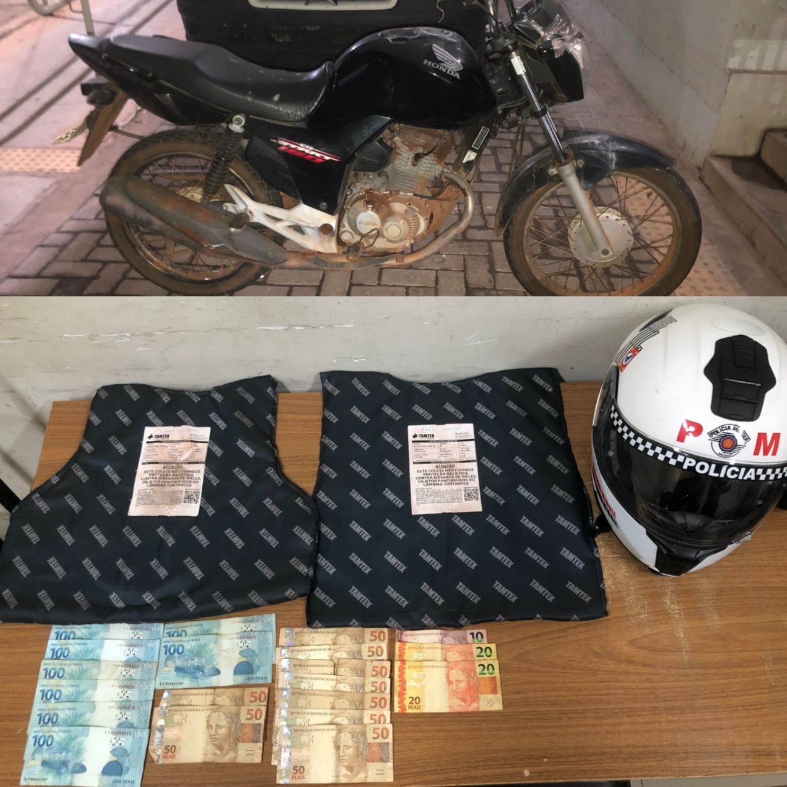 Polícia localiza objetos roubados e moto com identificação adulterada em Araçatuba