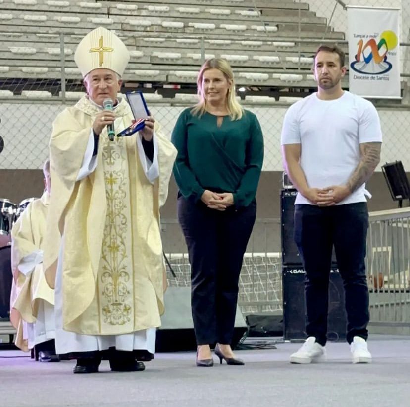 Em homenagem aos 100 anos, Diocese de Santos recebe a maior honraria da ALESP