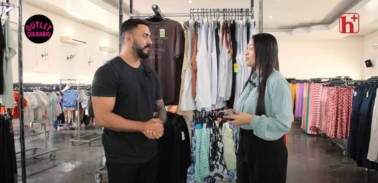 Outlet Solidário beneficia Abrigo Ismael com variedade de opções e preços acessíveis