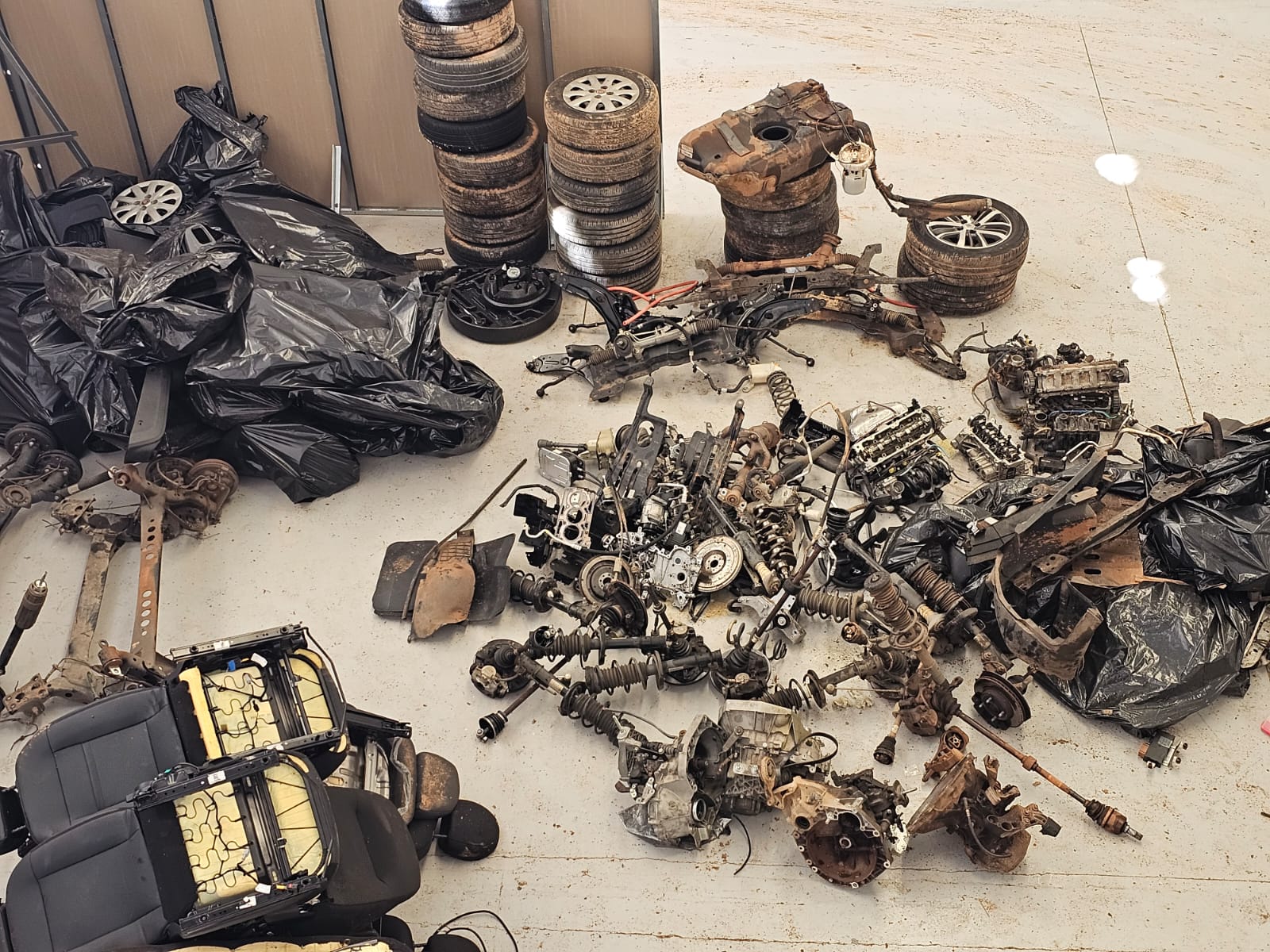 DIG localiza desmanche ilegal em Monte Mor