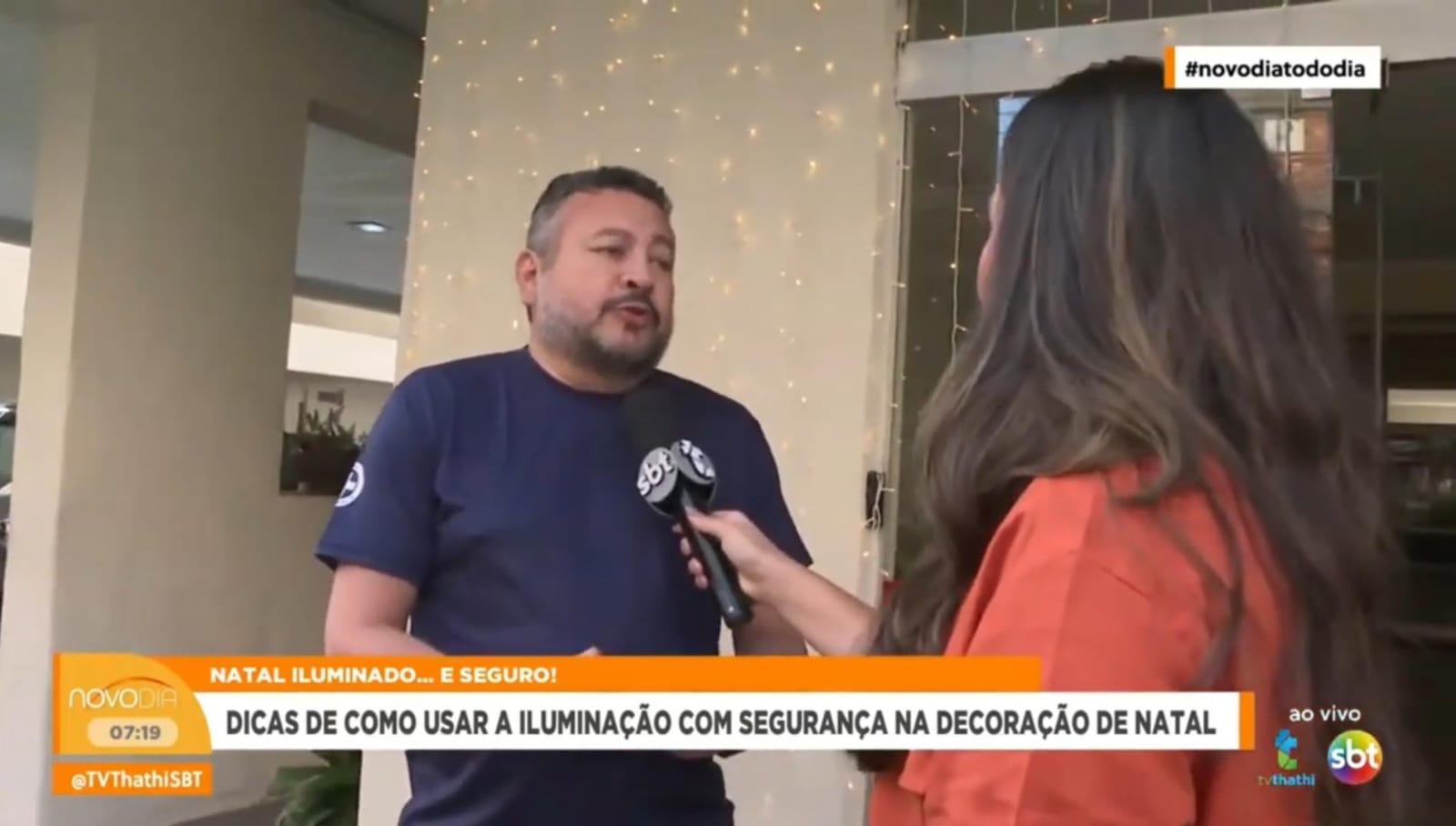 Pisca-piscas de Natal devem ser usados com segurança Pisca-piscas de Natal devem ser usados com segurança