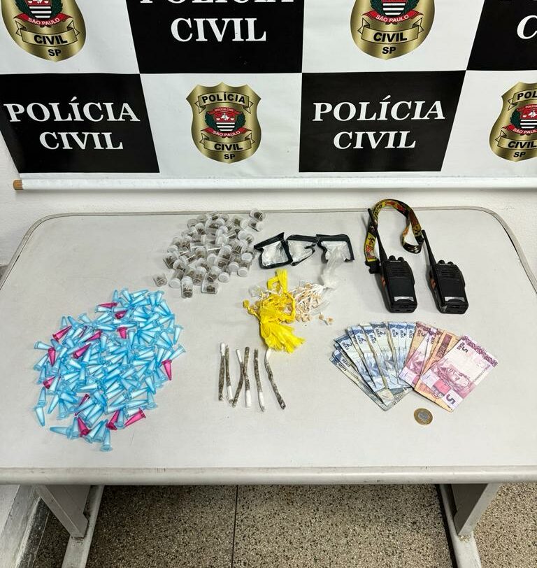 Suspeitos de tráfico de drogas são presos em Cubatão e Itanhaém