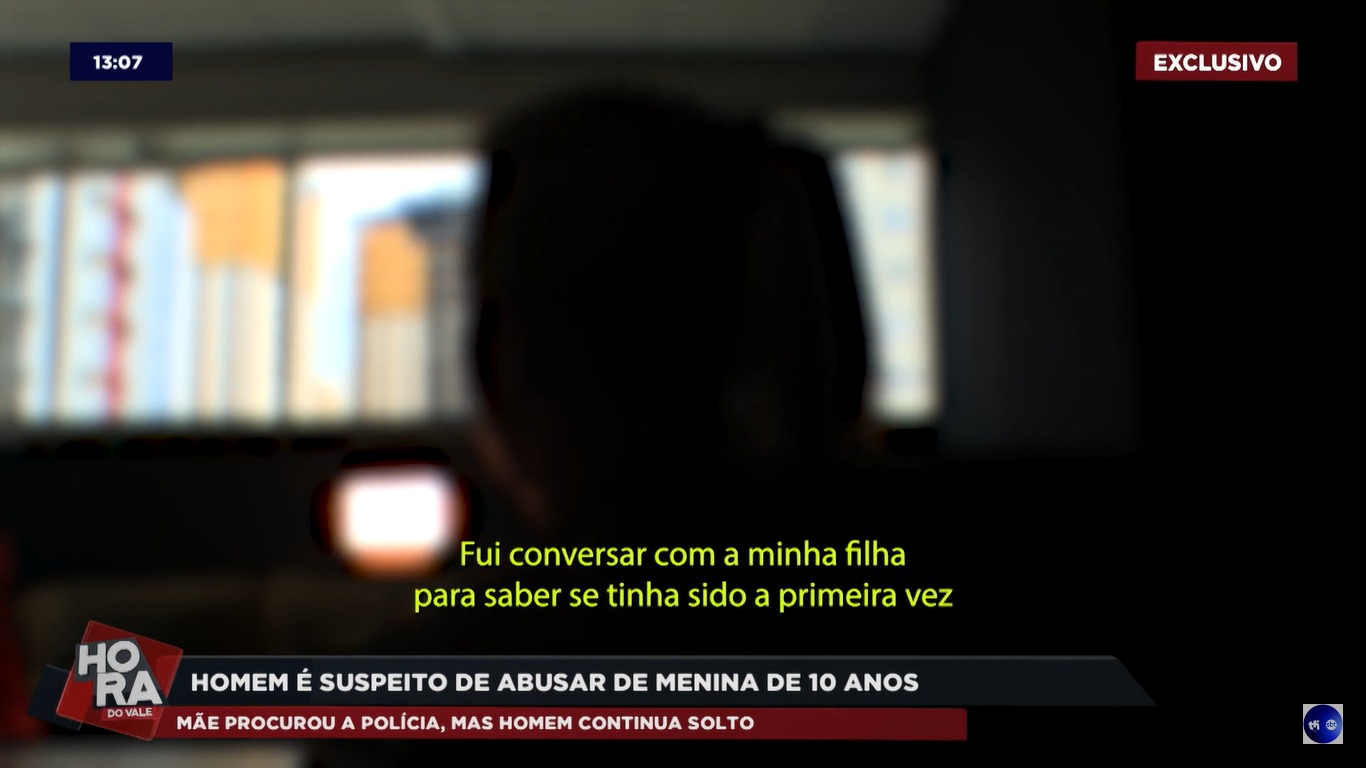 Exclusivo: Mãe acusa ex-companheiro de abusar da sua filha de 10 anos