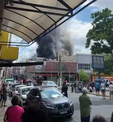 Defesa Civil de Limeira interdita sexto imóvel após incêndio no Centro Defesa Civil de Limeira interdita sexto imóvel após incêndio no Centro