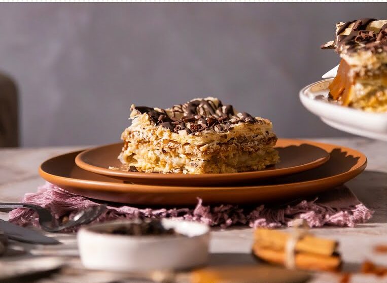 Receita de mil folhas de pão de mel