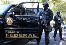 PF realiza operação contra esquema internacional de tráfico de armas